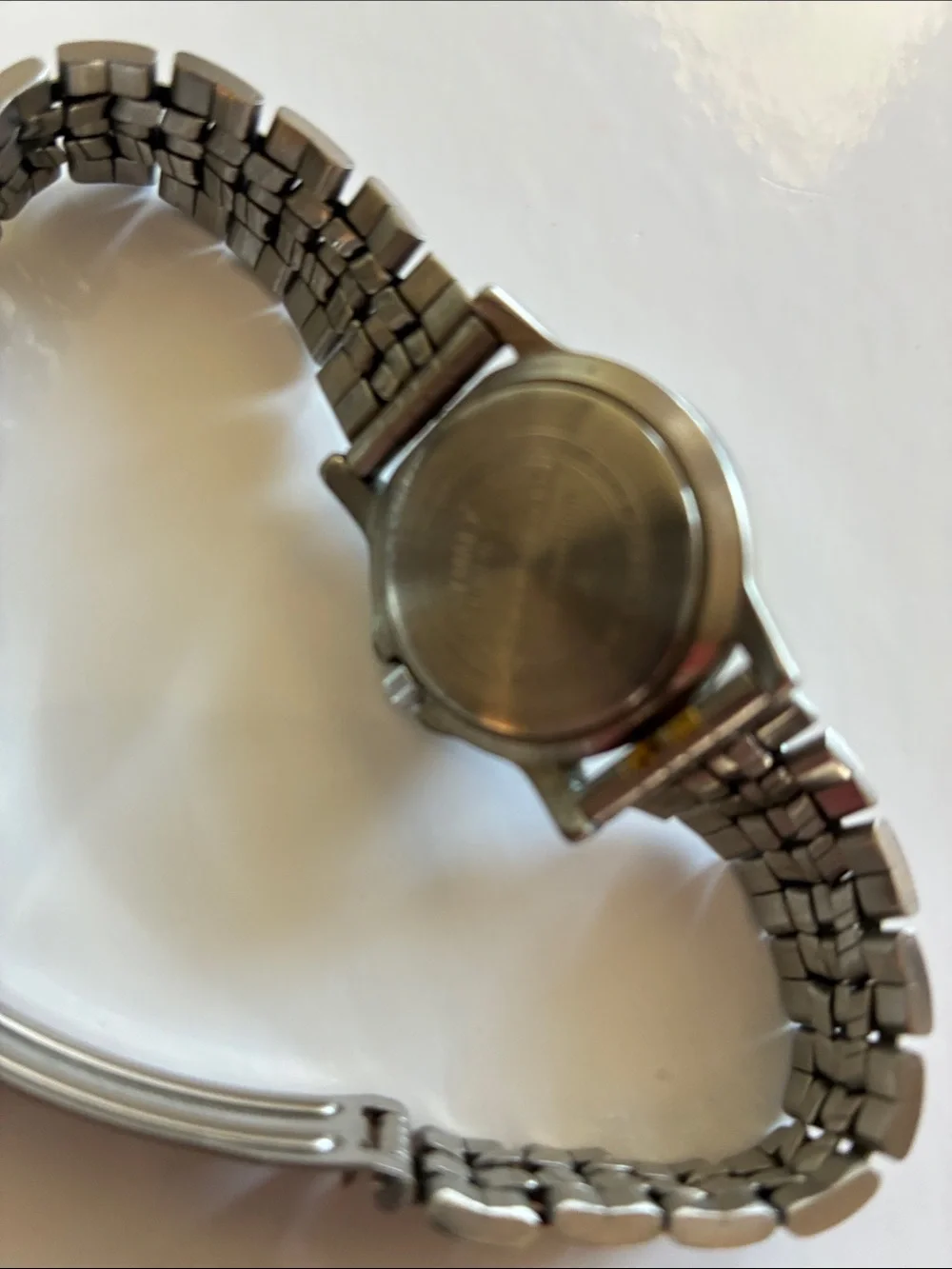 Carriage Women’s Silver Stainless Steel Bracelet Watch with White Dial